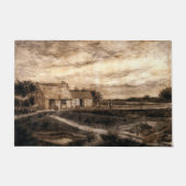 De protestantse Vloermat Barn - Van Gogh Deurmat (Voorkant)