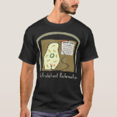 De Protistante Reformatie Grappige Microbiologie T-shirt (Voorkant)