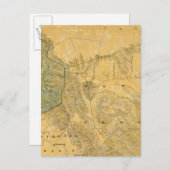 De provincie Alameda California Briefkaart (Voorkant / Achterkant)