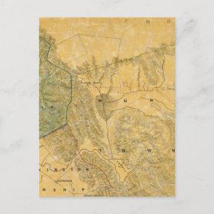 De provincie Alameda California Briefkaart