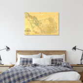 De provincie Alameda California Canvas Afdruk (Insitu (Slaapkamer))