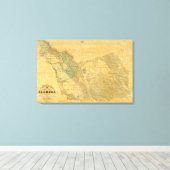 De provincie Alameda California Canvas Afdruk (Insitu (Houten vloer))