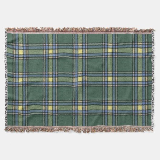 de provincie Alberta Original Scottish Tartan Deken (Voorkant)