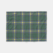 de provincie Alberta Original Scottish Tartan Fleece Deken (Voorkant (Horizontaal))
