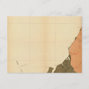 de provincie Nova Scotia Island van Cape Breton 10 Briefkaart