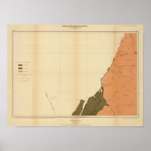 de provincie Nova Scotia Island van Cape Breton 11 Poster