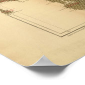 de provincie Nova Scotia Island van Cape Breton 4 Poster (Hoek)