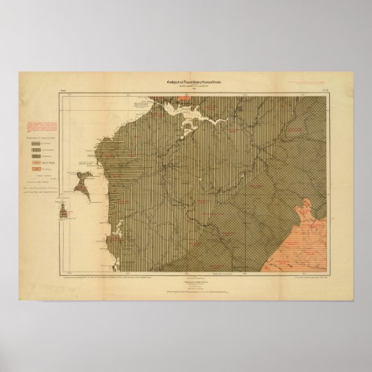 de provincie Nova Scotia Island van Cape Breton 4 Poster (Voorkant)