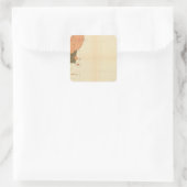 de provincie Nova Scotia Island van Cape Breton 4 Vierkante Sticker (Tas)