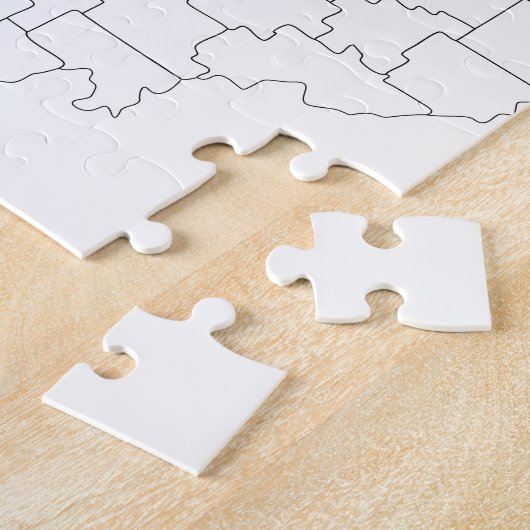 De Provincies van Ohio Legpuzzel (Zijkant)