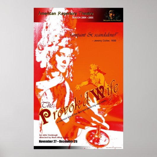 DE PROVOK WIFE POSTER (Voorkant)