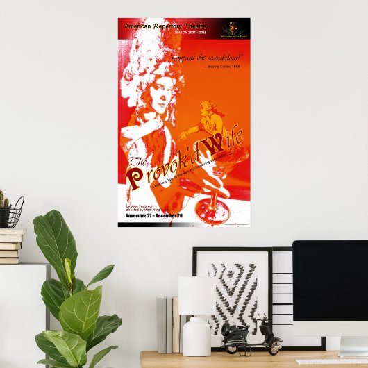DE PROVOK WIFE POSTER (Thuiskantoor)