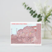De PRR leeft in de Juniata-terminal Briefkaart (Staand voorkant)