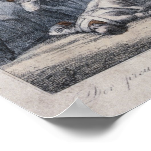 De Pruisische Grenadier Poster (Hoek)