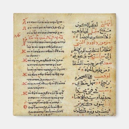 De psalmen van de profeet David Magneet (Voorkant)