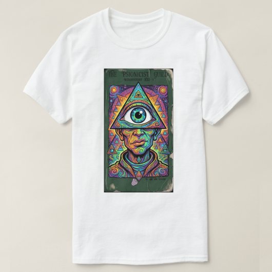 De Psionicist Gilde 1 Basic T-shirt (Design voorkant)