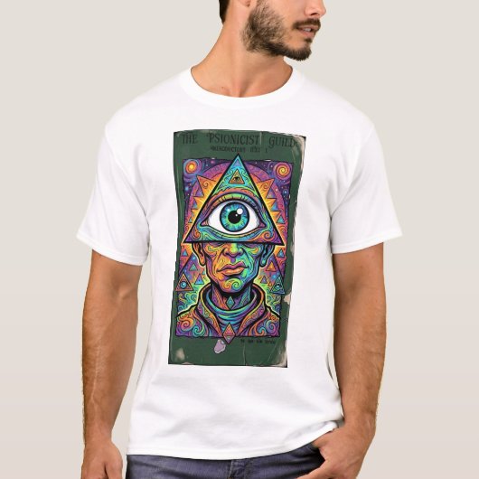 De Psionicist Gilde 1 Basic T-shirt (Voorkant)