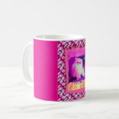 De PSY Kat / De Psychische Kat (door ACCI) Koffiemok (Voorkant links)