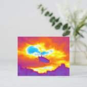 De Psychedelic Bug Briefkaart (Staand voorkant)