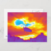 De Psychedelic Bug Briefkaart (Voorkant / Achterkant)