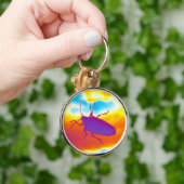 De Psychedelic Bug Sleutelhanger (Hand)