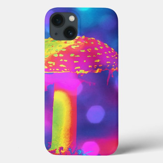 De Psychedelische paddenstoel Case-Mate iPhone Case (Achterkant)