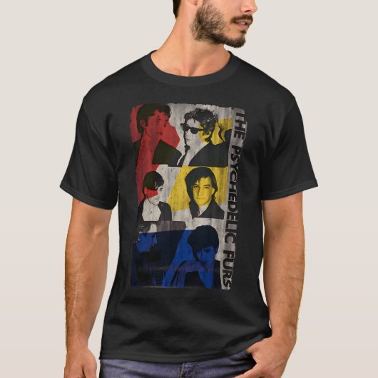 De psychedelische wereld buiten- De psychedelische T-shirt (Voorkant)