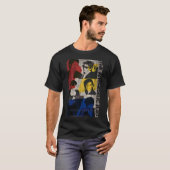 De psychedelische wereld buiten- De psychedelische T-shirt (Voorkant volledig)
