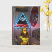 De psychische het Vertellen van het Fortuin Kaart (Gele Bloem)