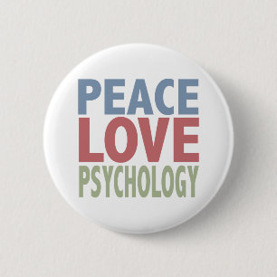 De Psychologie van de Liefde van de vrede Ronde Button 5,7 Cm