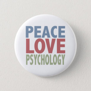 De Psychologie van de Liefde van de vrede Ronde Button 5,7 Cm