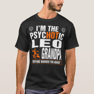 De psychotische Leo-boeddhistische oefening T-shirt