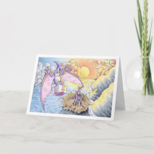 De Pterodactylus van de verjaardag Kaart