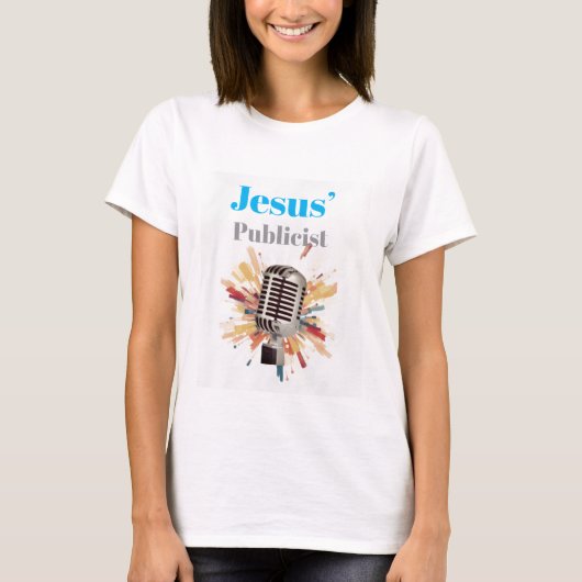 De Publicist van Jezus T-shirt (Voorkant)