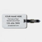 De Puck houdt hier het Hockey Goalie Bagagelabel (Achterkant horizontaal)