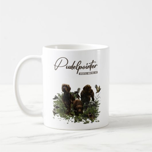 De Pudelpointer Coffee-Mok Koffiemok (Links)