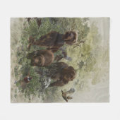 De Pudelpointer Fleece Deken (Voorkant (Horizontaal))