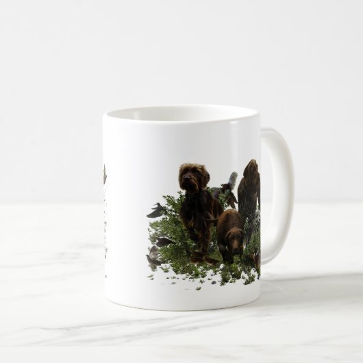 De Pudelpointer Koffiemok (Voorkant rechts)