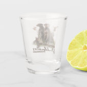 De Pudelpointer Shot Glass Glas (Achterkant)