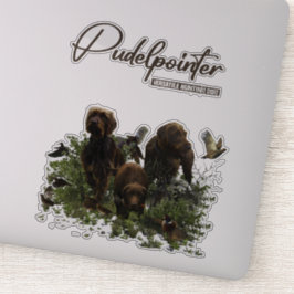 De Pudelpointer Sticker