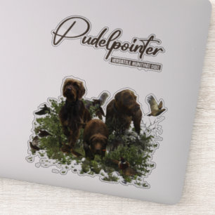 De Pudelpointer Sticker