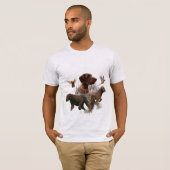 De Pudelpointer T-Shirt (Voorkant volledig)