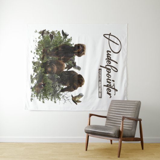 De Pudelpointer Wandkleed (In Situ (horizontaal))