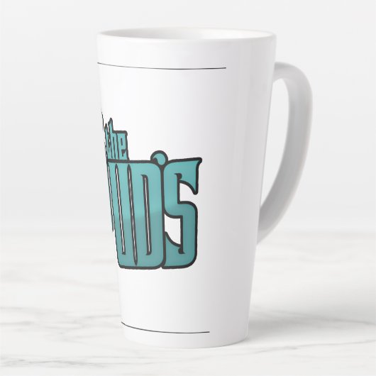 De pudjes latte mok (Rechterhoek)