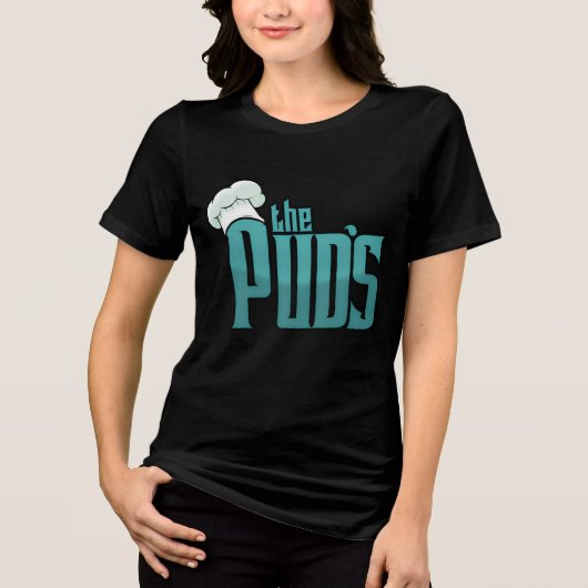 De pudjes Tri-Blend shirt (Voorkant)