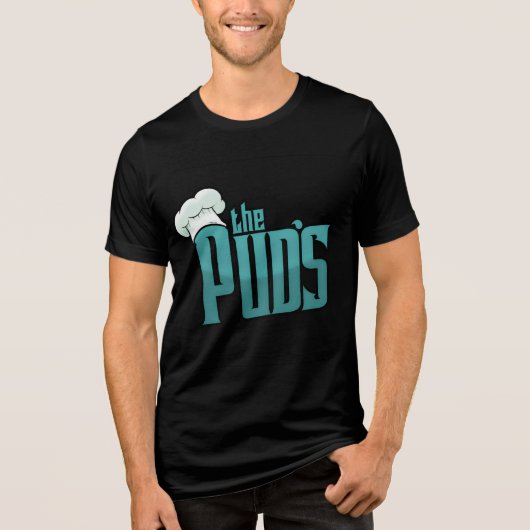 De pudjes Tri-Blend shirt (Voorkant)