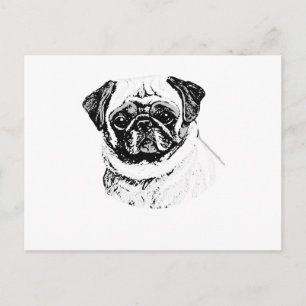 DE PUG BRIEFKAART