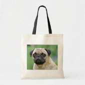 De Pug Dog Tote Bag (Voorkant)