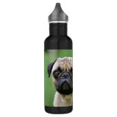 De Pug Dog Waterfles (Links)