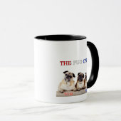 De Pug Gang koffiemok Tom, Dick & Harry Mok (Voorkant rechts)